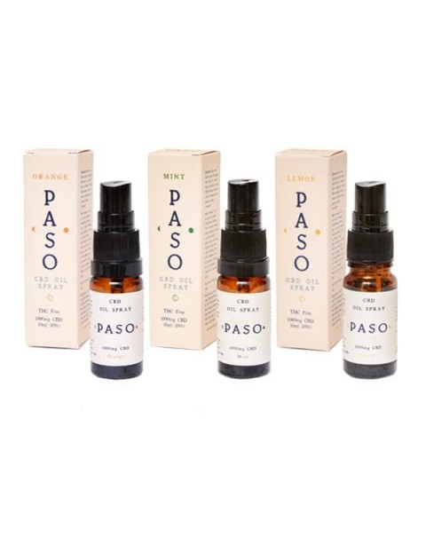 Paso 1000mg CBD Oral Oil Spray 10ml