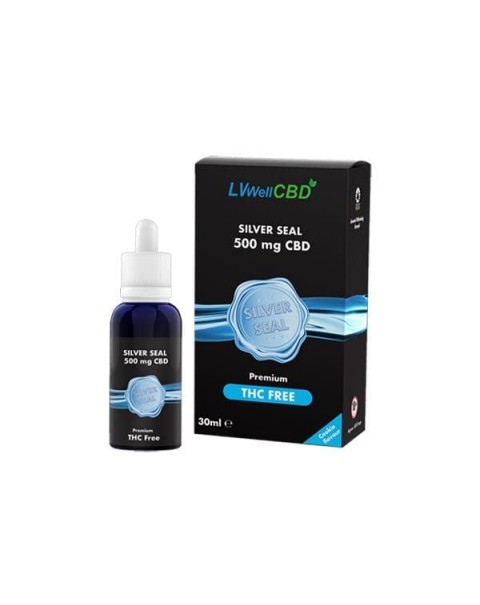 LVWell CBD Silver Seal 500mg 30ml Hemp Seed Oil