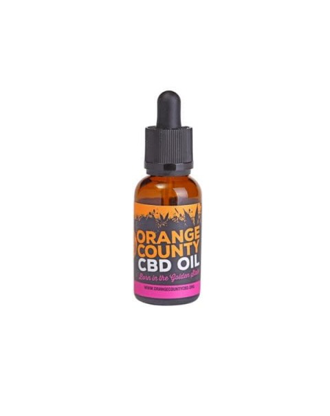 Orange County CBD 1000mg 30ml MCT Oil – Organic Coconut Oil