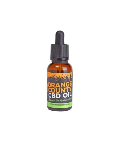 Orange County CBD 3000mg 30ml MCT Oil – Organic Coconut Oil