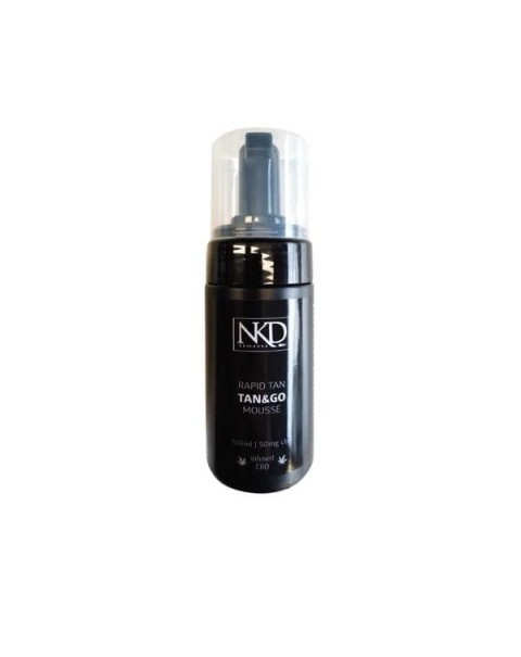 NKD 50mg CBD Tan & Go Professional Rapid Tan Mousse 100ml