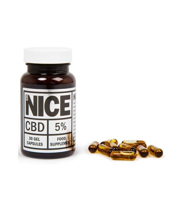 Mr Nice 5% 500mg CBD Gel Capsules