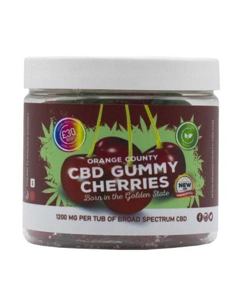 Orange County CBD 1200mg Gummies – Small Pack