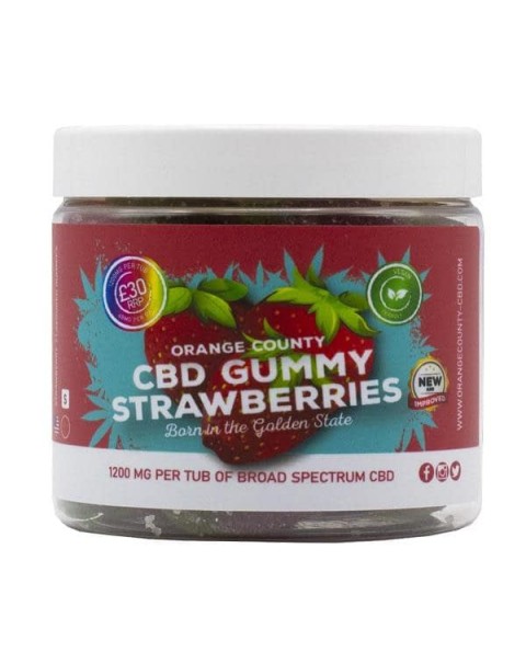 Orange County CBD 1200mg Gummies – Small Pack