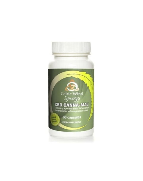 Celtic Wind Crops 600mg CBD Canna-Mag – 60 Caps