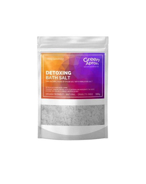 Green Apron 100mg CBD Detox Bath Salts 500g