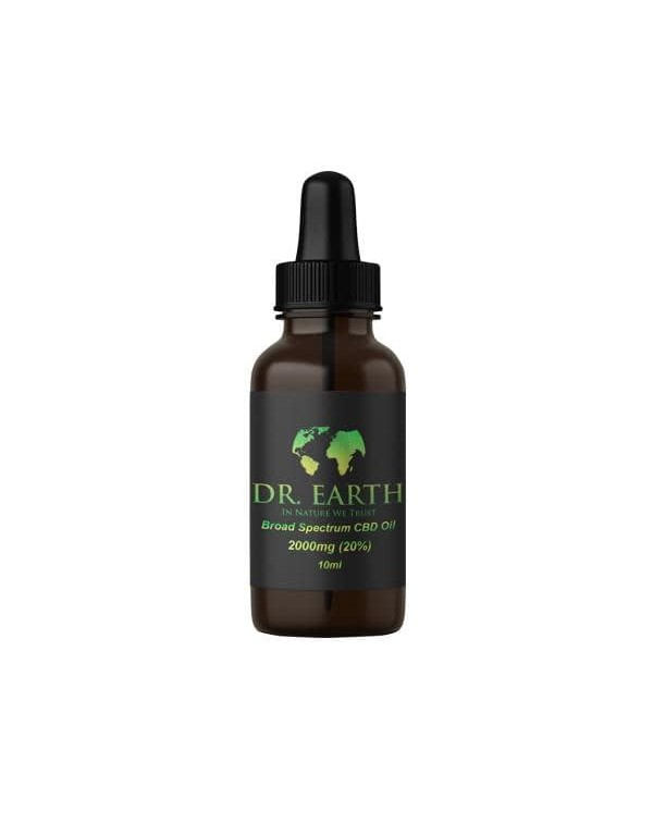 DR. Earth 2000mg CBD Broad Spectrum CBD Oil 10ml