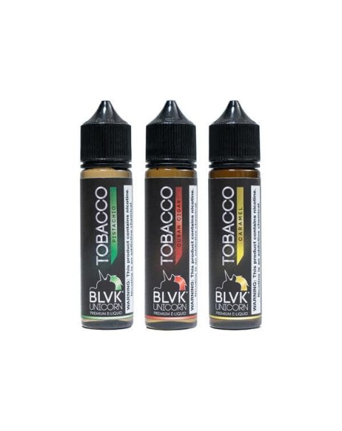 BLVK Unicorn Tobacco 50ml Shortfill 0mg  (70VG/30PG)