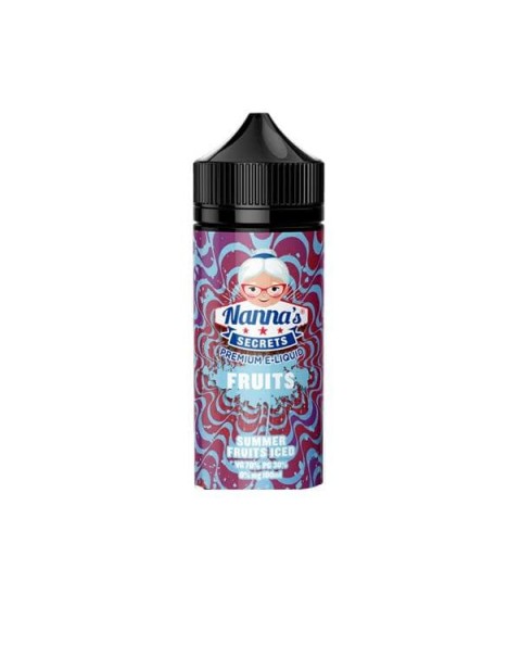 Nanna’s Secret Fruits 0MG 100ml Shortfill (70VG/30PG)