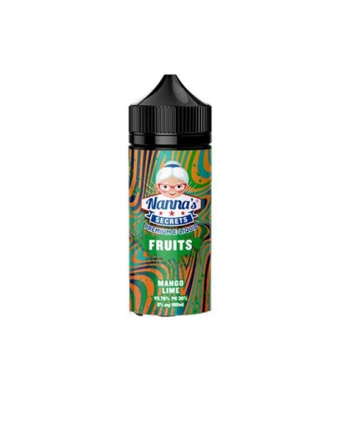 Nanna’s Secret Fruits 0MG 100ml Shortfill (70VG/30PG)