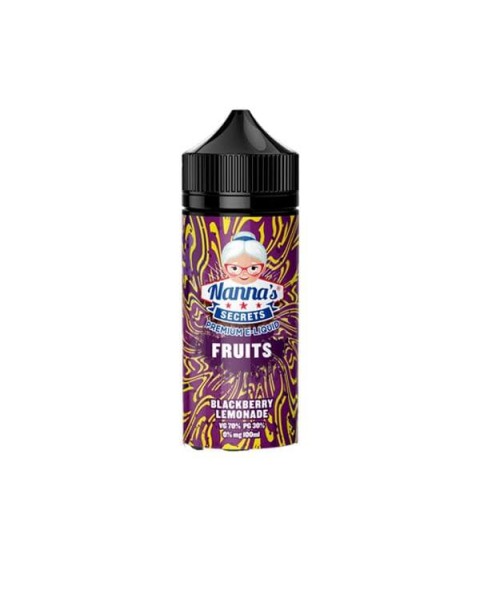 Nanna’s Secret Fruits 0MG 100ml Shortfill (70VG/30PG)