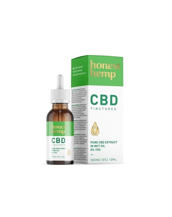 Honest Hemp 500MG 10ml Pure CBD Extract in MCT Oil