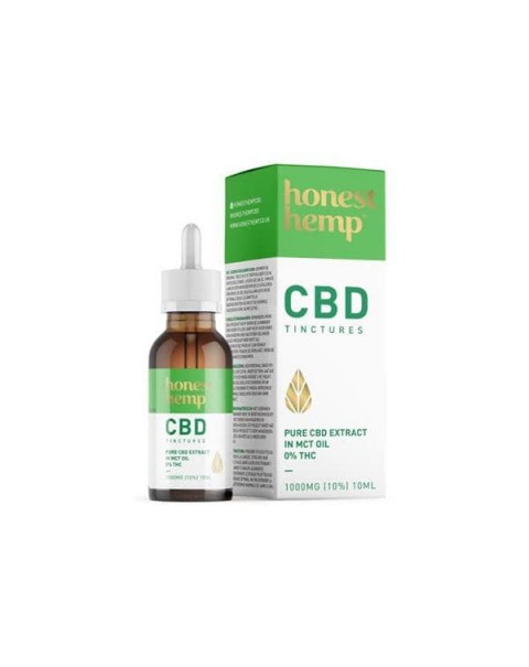 Honest Hemp 1000MG 10ml Pure CBD Extract in MCT Oil