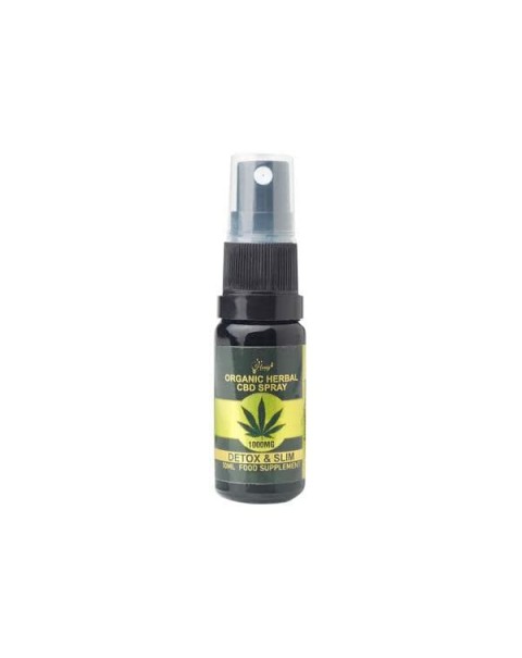 Honey Heaven 1000mg Detox & Slim Organic Herbal CBD Spray 10ml