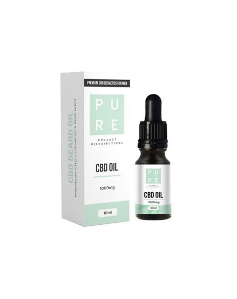 Pure 1000mg CBD Beard Oil – 10ml