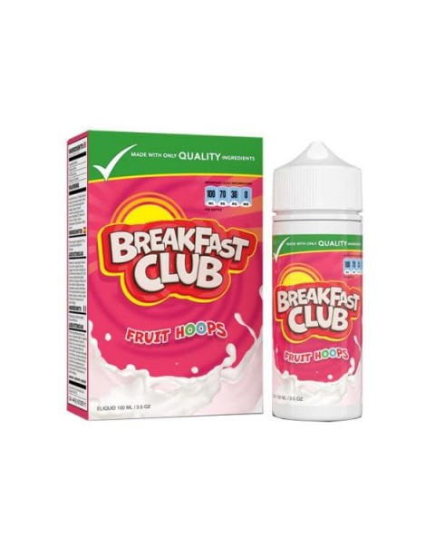 Breakfast Club 100ml Shortfill 0mg (70VG/30PG)