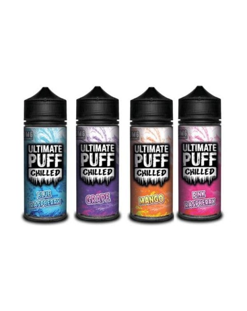 Ultimate Puff Chilled 0mg 100ml Shortfill (70VG/30PG)