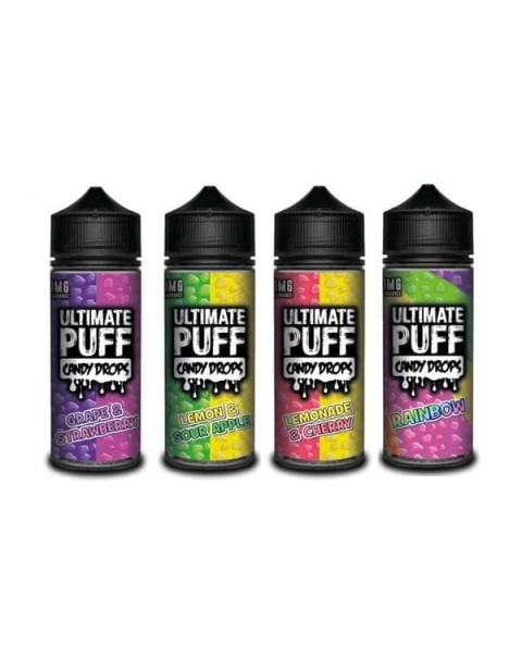 Ultimate Puff Candy Drops 0mg 100ml Shortfill (70VG/30PG)