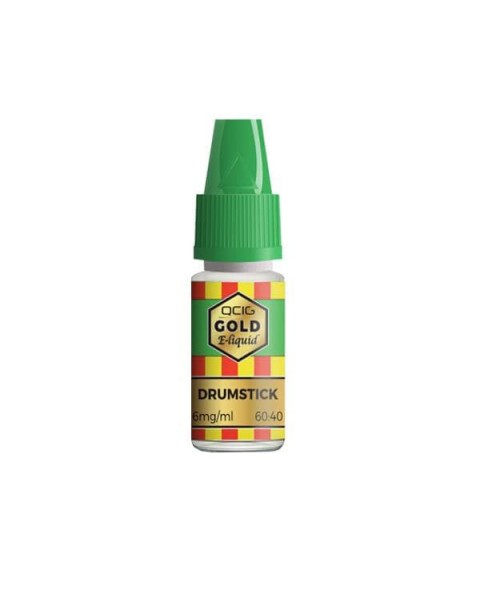 QCig Gold E-Liquids 10ml 12mg (60VG/40PG)