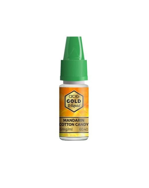 QCig Gold E-Liquids 10ml 3mg (60VG/40PG)