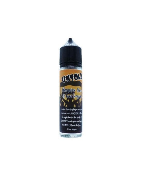 Untold E-liquid 50ml Shortfill E-liquid 0mg (70VG/30PG)