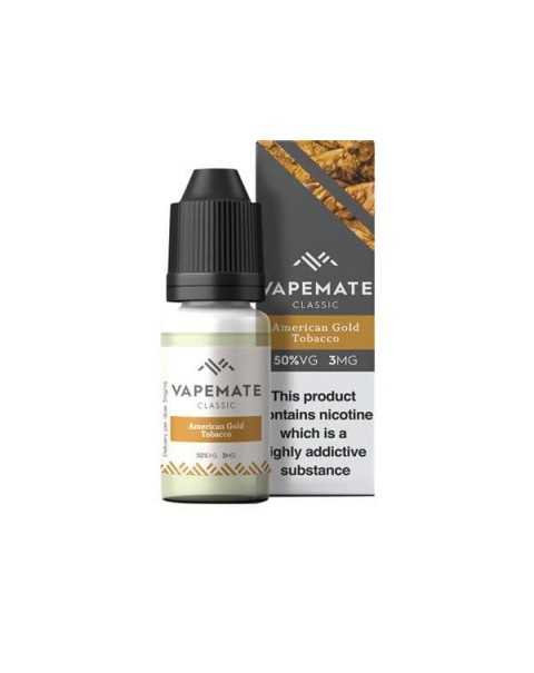 Vapemate Classic 6mg 10ml E-Liquid (70VG/30PG)