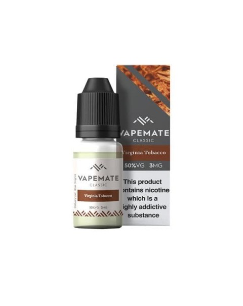 Vapemate Classic 18mg 10ml E-Liquid (70VG/30PG)