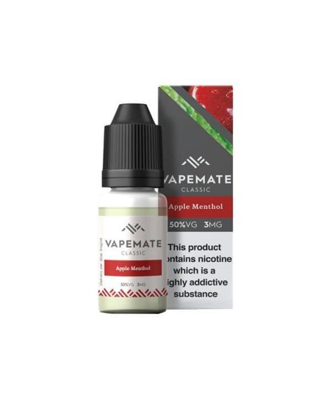 Vapemate Classic 18mg 10ml E-Liquid (70VG/30PG)