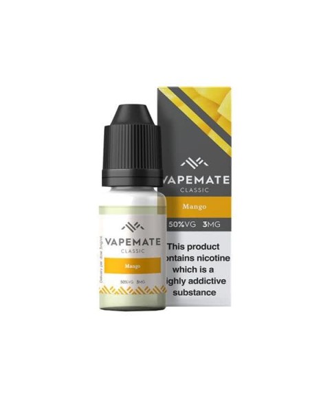 Vapemate Classic 12mg 10ml E-Liquid (70VG/30PG)