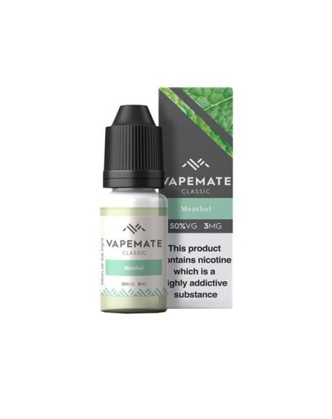 Vapemate Classic 18mg 10ml E-Liquid (70VG/30PG)