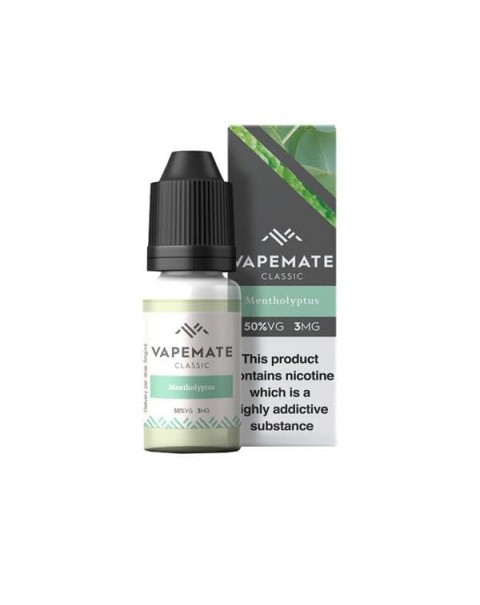 Vapemate Classic 12mg 10ml E-Liquid (70VG/30PG)