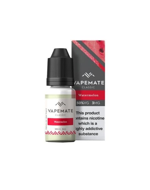 Vapemate Classic 18mg 10ml E-Liquid (70VG/30PG)