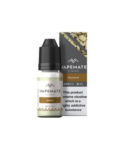 Vapemate Classic 12mg 10ml E-Liquid (70VG/30PG)