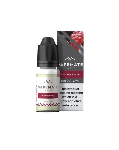 Vapemate Classic 12mg 10ml E-Liquid (70VG/30PG)