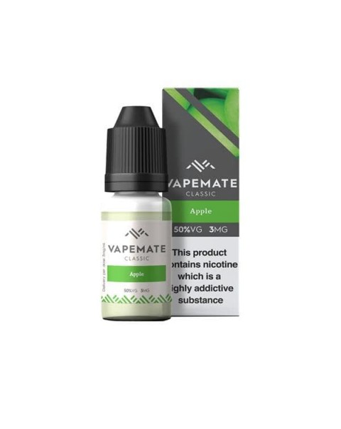 Vapemate Classic 18mg 10ml E-Liquid (70VG/30PG)