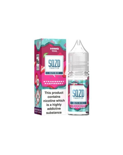 10mg Sqzd On Ice 10ml Nic Salts (50VG/50PG)