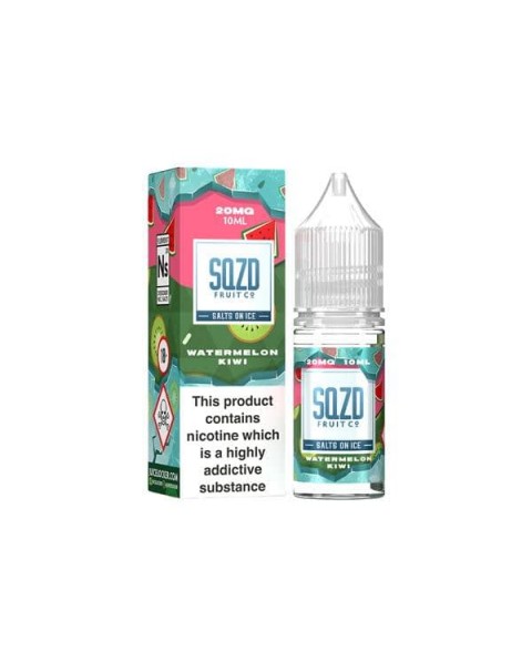 10mg Sqzd On Ice 10ml Nic Salts (50VG/50PG)