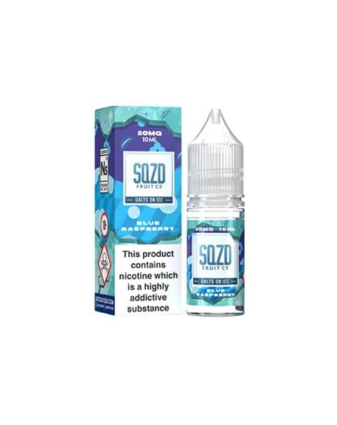 10mg Sqzd On Ice 10ml Nic Salts (50VG/50PG)