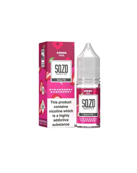 10mg Sqzd Flavoured Nic Salts 10ml  (50VG/50PG)