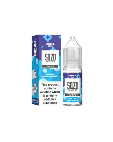 10mg Sqzd Flavoured Nic Salts 10ml  (50VG/50PG)