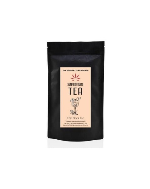 The Unusual Tea Company 3% CBD Hemp Tea – Summer Fruits 40g