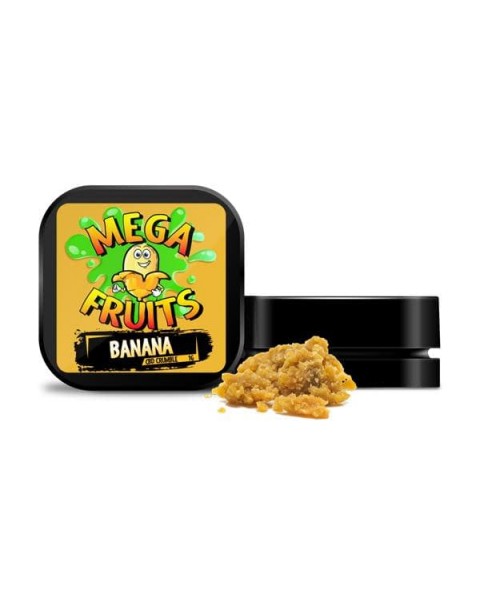 Mega Fruits 85% CBD 4.5% CBG Broad Spectrum CBD Crumble – 1g