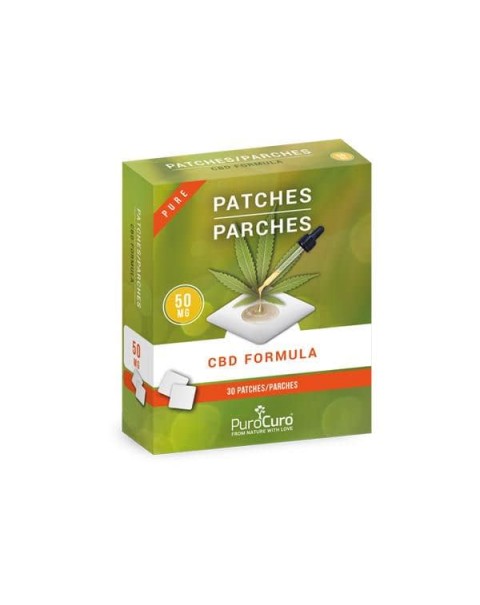 PuroCuro 50mg Pure CBD Formula Patches