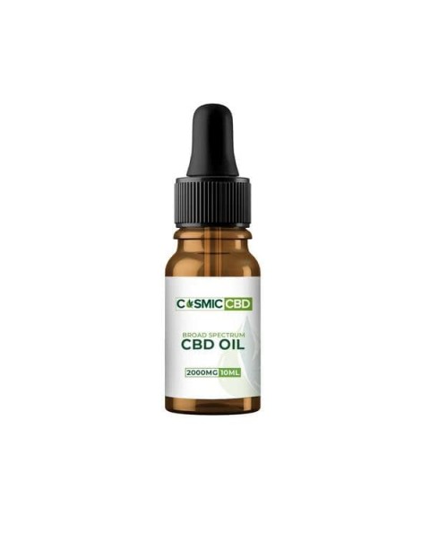 Cosmic CBD 2000mg CBD Organic Broad Spectrum Tincture Oil – 10ml