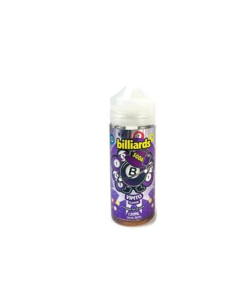 Billiards Soda Range 0mg 100ml Shortfill (70VG/30PG)