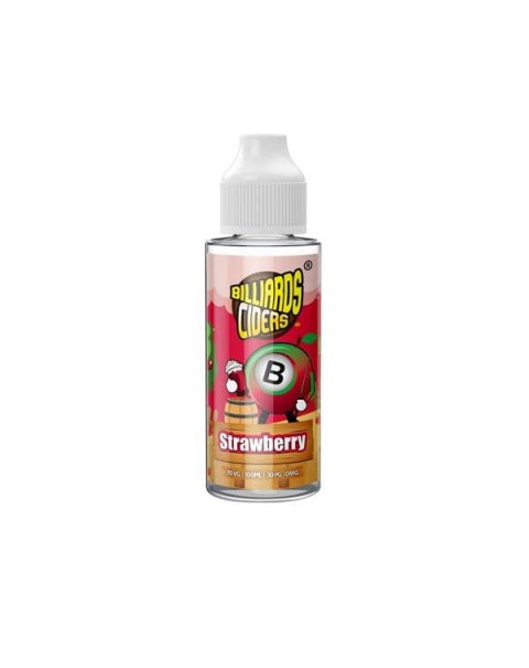 Billiards Ciders Range 100ml Shortfill 0mg (70VG/30PG)