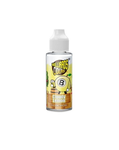 Billiards Ciders Range 100ml Shortfill 0mg (70VG/30PG)